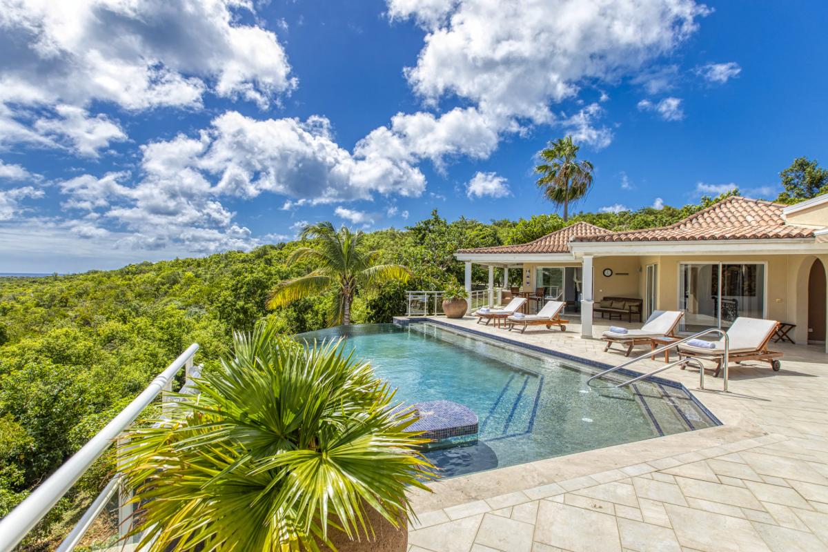 7- Location villa piscine Sea Vous Play Terres Basses Saint Martin_terrasse